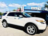 Photo of 2015 White Platinum Metallic Tri-Coat Ford Explorer