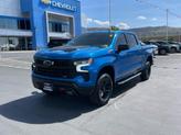 Thumbnail of 2022 Glacier Blue Metallic Chevrolet Silverado 1500