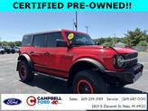 Photo of 2022 Race Red Ford Bronco