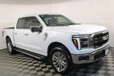 Photo of 2025 Space White Metallic Ford F-150