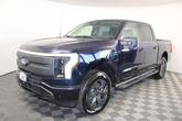 Thumbnail of 2025 Antimatter Blue Metallic Ford F-150 Lightning