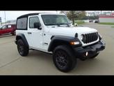 Thumbnail of 2024 Bright White Clearcoat Jeep Wrangler
