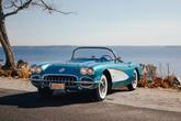 Thumbnail of 1958 Teal Chevrolet Corvette