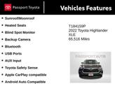 Thumbnail of 2022 Midnight Black Metallic Toyota Highlander