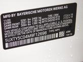 Thumbnail of 2021 Mineral White Metallic BMW X3