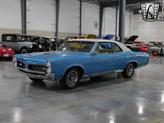 Thumbnail of 1967 Blue and White Pontiac GTO