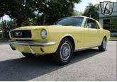 Thumbnail of 1966 Yellow Ford Mustang