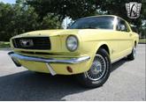Thumbnail of 1966 Yellow Ford Mustang