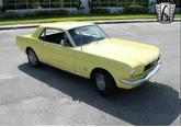 Thumbnail of 1966 Yellow Ford Mustang