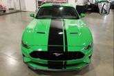 Thumbnail of 2019 Green/Black Stripe Ford Mustang