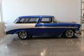 Thumbnail of 1956 Blue and Silver Chevrolet Bel Air