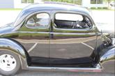 Thumbnail of 1938 Black with Flames Ford Deluxe