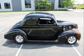 Thumbnail of 1938 Black with Flames Ford Deluxe