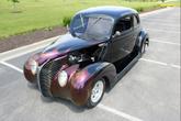 Thumbnail of 1938 Black with Flames Ford Deluxe