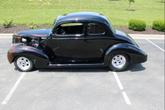 Thumbnail of 1938 Black with Flames Ford Deluxe