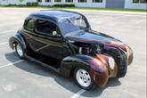 Thumbnail of 1938 Black with Flames Ford Deluxe