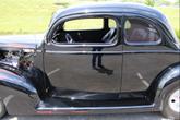 Thumbnail of 1938 Black with Flames Ford Deluxe