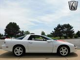 Thumbnail of 1997 White with orange racing stripes Chevrolet Camaro