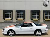 Thumbnail of 1997 White with orange racing stripes Chevrolet Camaro