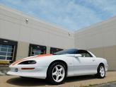 Thumbnail of 1997 White with orange racing stripes Chevrolet Camaro