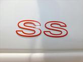 Thumbnail of 1997 White with orange racing stripes Chevrolet Camaro