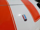 Thumbnail of 1997 White with orange racing stripes Chevrolet Camaro
