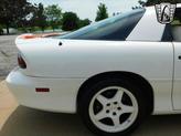 Thumbnail of 1997 White with orange racing stripes Chevrolet Camaro