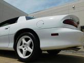 Thumbnail of 1997 White with orange racing stripes Chevrolet Camaro