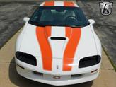 Thumbnail of 1997 White with orange racing stripes Chevrolet Camaro