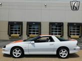 Thumbnail of 1997 White with orange racing stripes Chevrolet Camaro