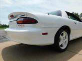 Thumbnail of 1997 White with orange racing stripes Chevrolet Camaro
