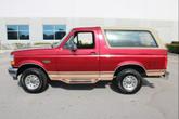 Thumbnail of 1995 Burgundy Ford Bronco