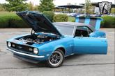 Thumbnail of 1968 Blue/Black Stripe Chevrolet Camaro