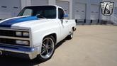 Thumbnail of 1986 White and blue stripe Chevrolet C10/K10