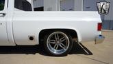 Thumbnail of 1986 White and blue stripe Chevrolet C10/K10