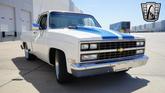 Thumbnail of 1986 White and blue stripe Chevrolet C10/K10