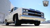 Thumbnail of 1986 White and blue stripe Chevrolet C10/K10