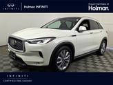 Photo of 2022 Majestic White INFINITI QX50