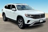 Thumbnail of 2023 Opal White Pearl Effect Volkswagen Atlas