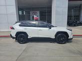 Thumbnail of 2022 Blizzard Pearl/Midnight Black Metallic Toyota RAV4 Hybrid