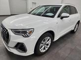Thumbnail of 2023 Glacier White Metallic Audi Q3