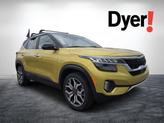 Photo of 2023 Starbright Yellow/Black Roof Kia Seltos