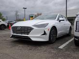 Photo of 2023 Serenity White Hyundai SONATA Hybrid