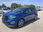 Photo of 2018 Lightning Blue Ford Edge