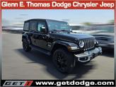 Photo of 2022 Black Clearcoat Jeep Wrangler Unlimited 4xe