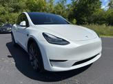 Thumbnail of 2021 Pearl White Multi-Coat Tesla Model Y