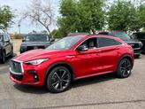 Thumbnail of 2023 Dynamic Sunstone Red INFINITI QX55