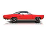 Thumbnail of 1967 Red Pontiac LeMans