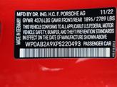 Thumbnail of 2023 Red Porsche 911