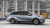 Thumbnail of 2025 Celestial Silver Metallic Toyota Sienna